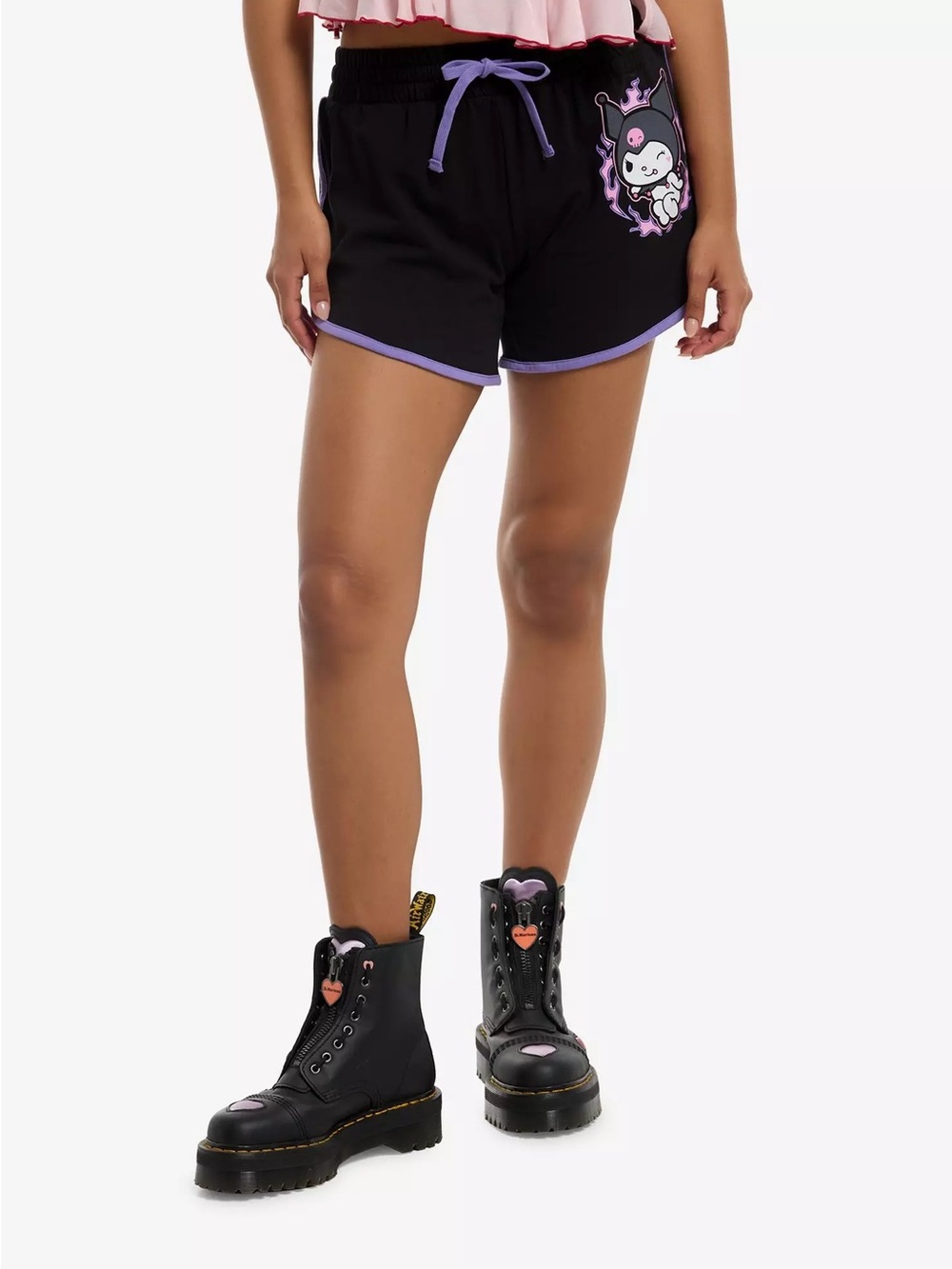 Kuromi Portrait Girls Lounge Shorts size L